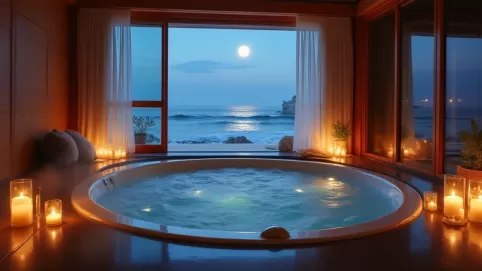 pokoje z jacuzzi nad morzem
